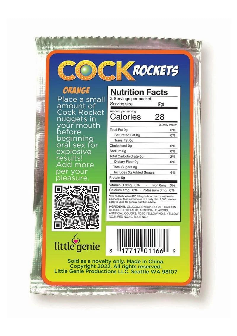 Candyprints Cock Rockets Oral Sex Orange Candy - Image 2