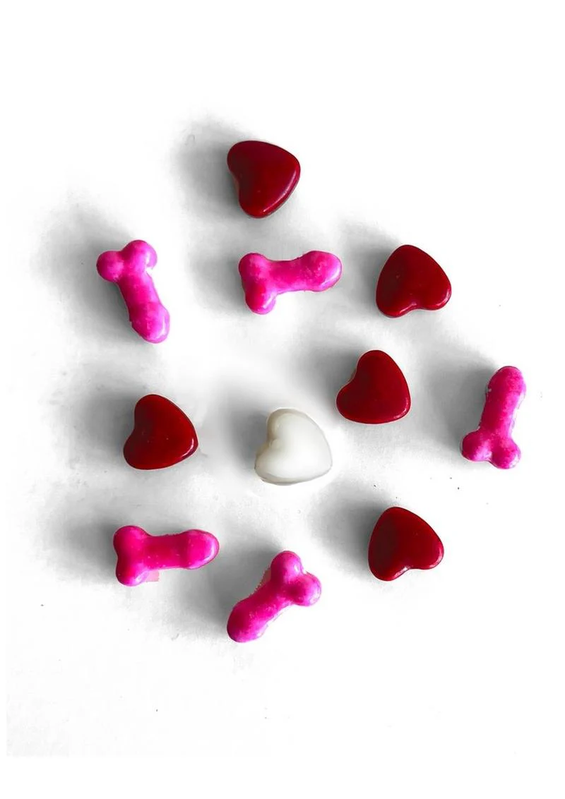 CandyPrints Hearts And Hard Ons Candy Fruit Flavors