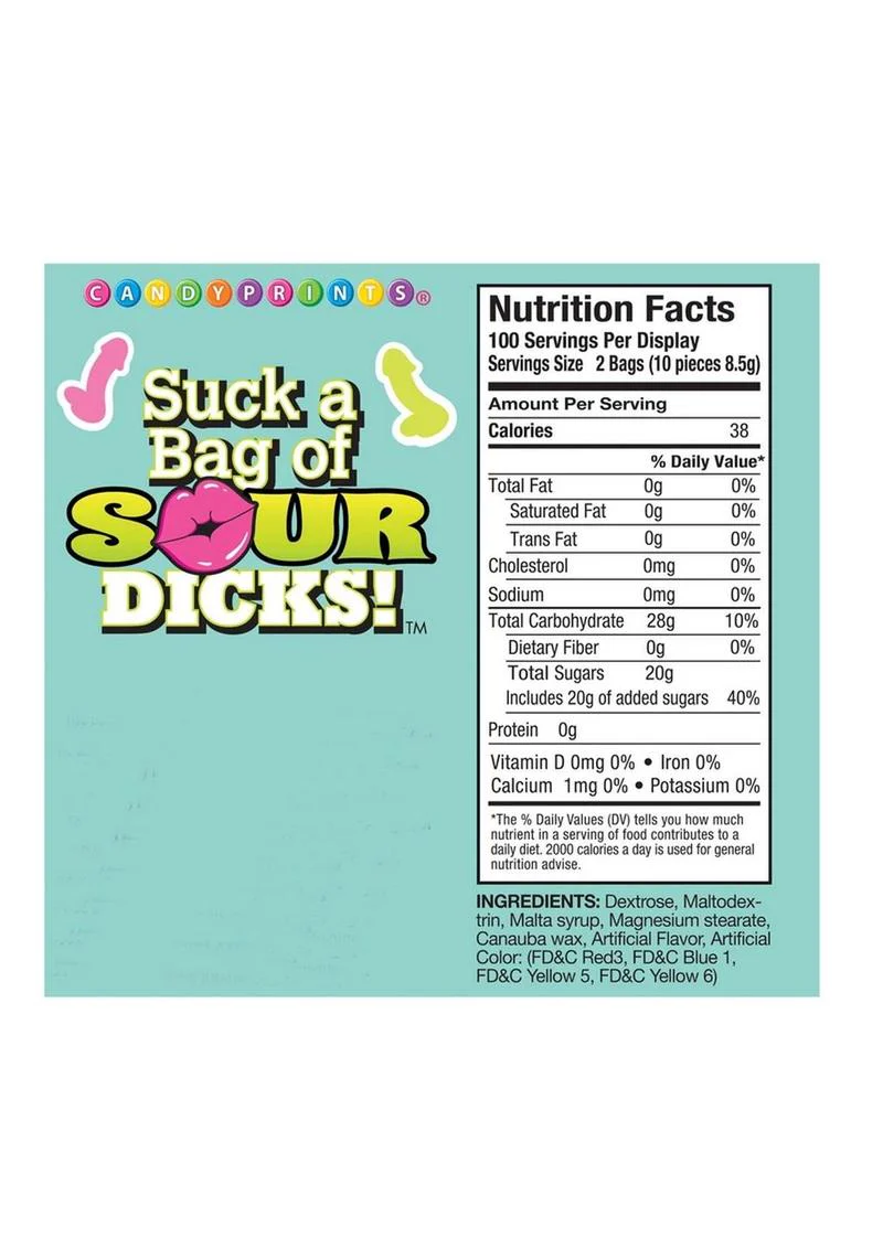 Candyprints Suck a Bag of Sour Dicks Candies - Image 4