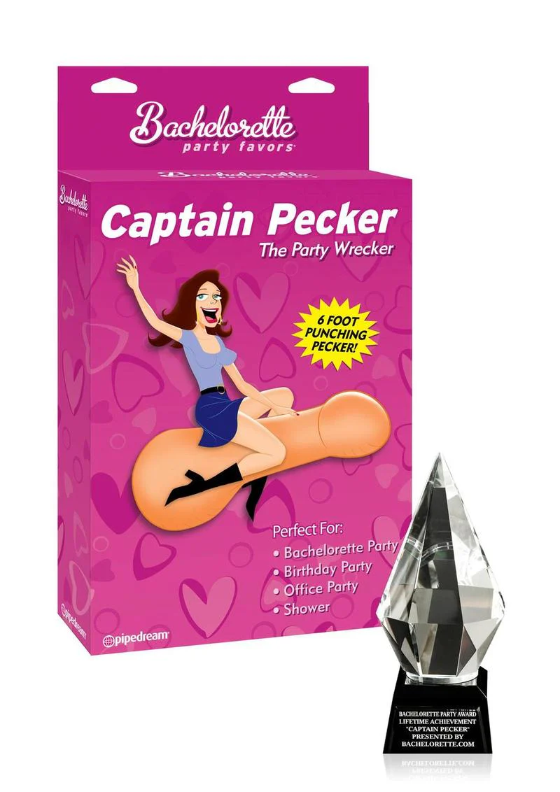 Captain Pecker Inflatable Party Pecker Punching Party Wrecker - Image 2