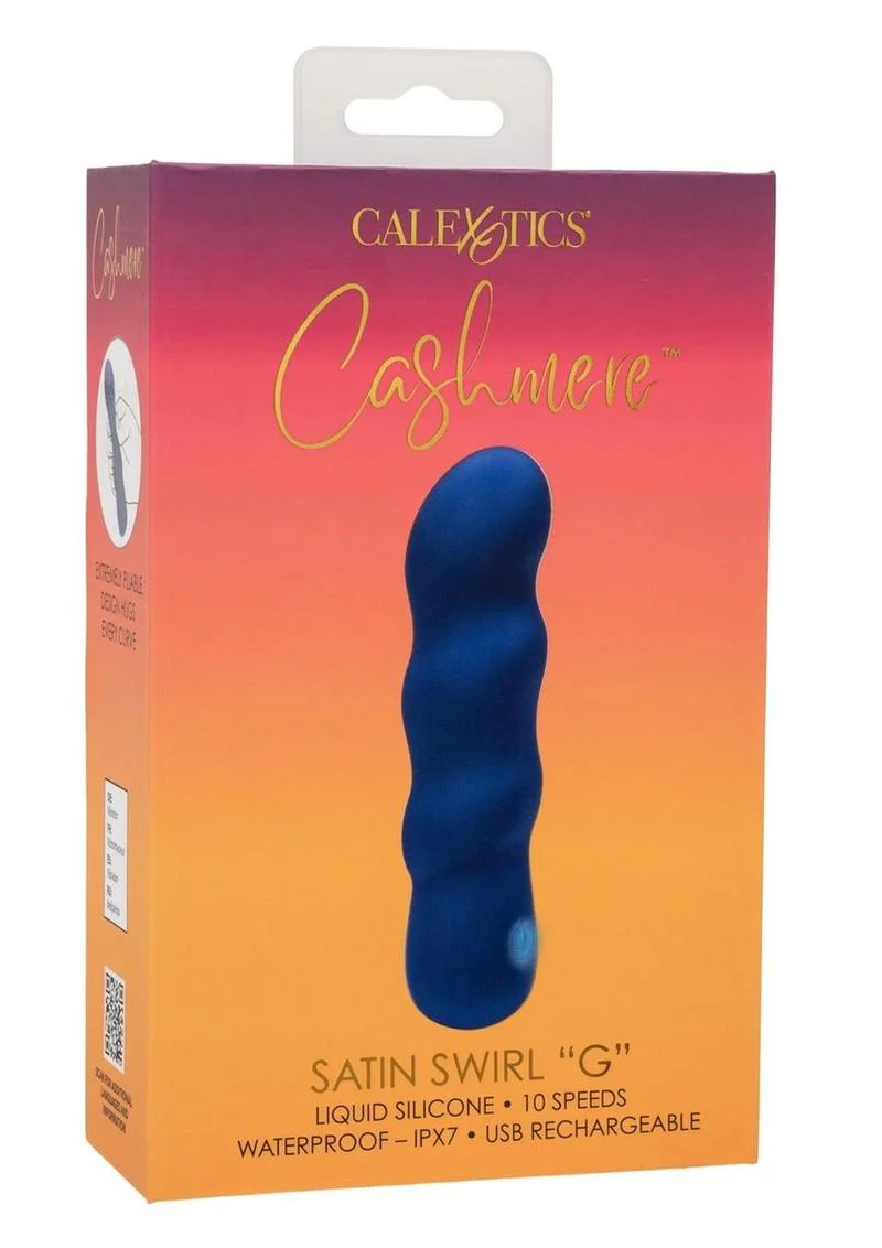 Cashmere Satin Swirl G Rechargeable Silicone G-Spot Vibrator - Image 4