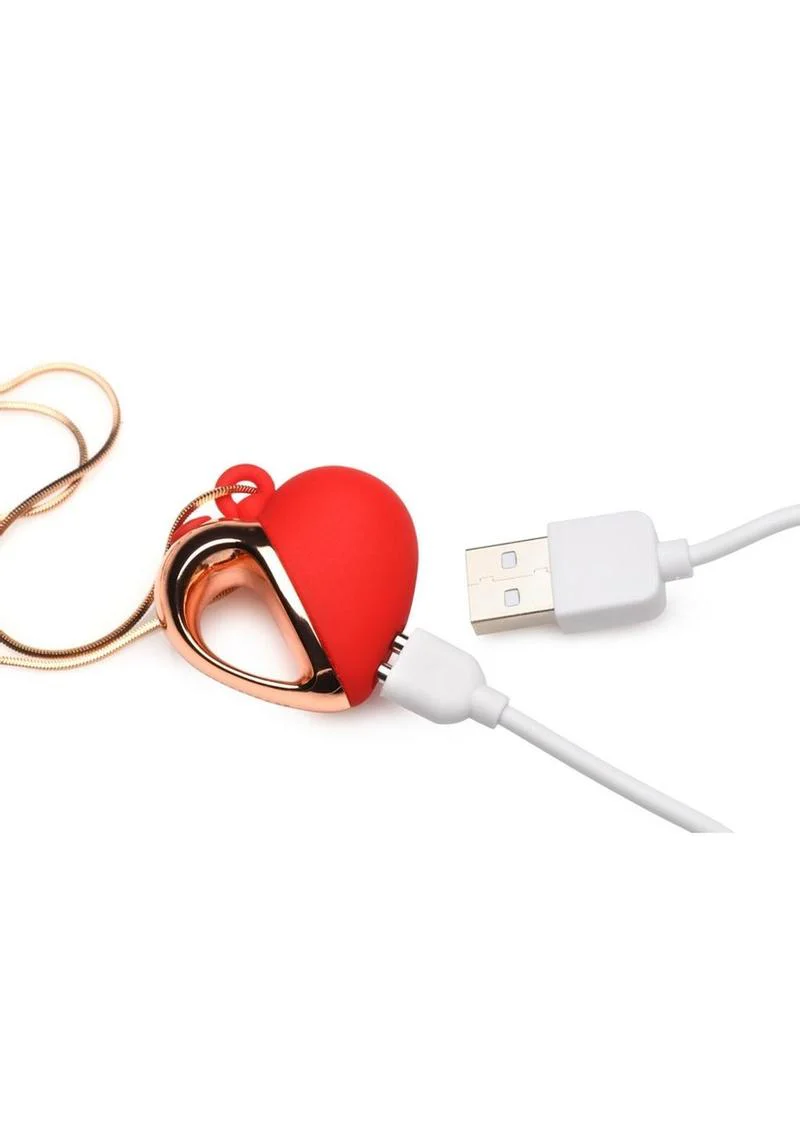 CHARMED 10X Vibrating Heart Necklace - Image 2