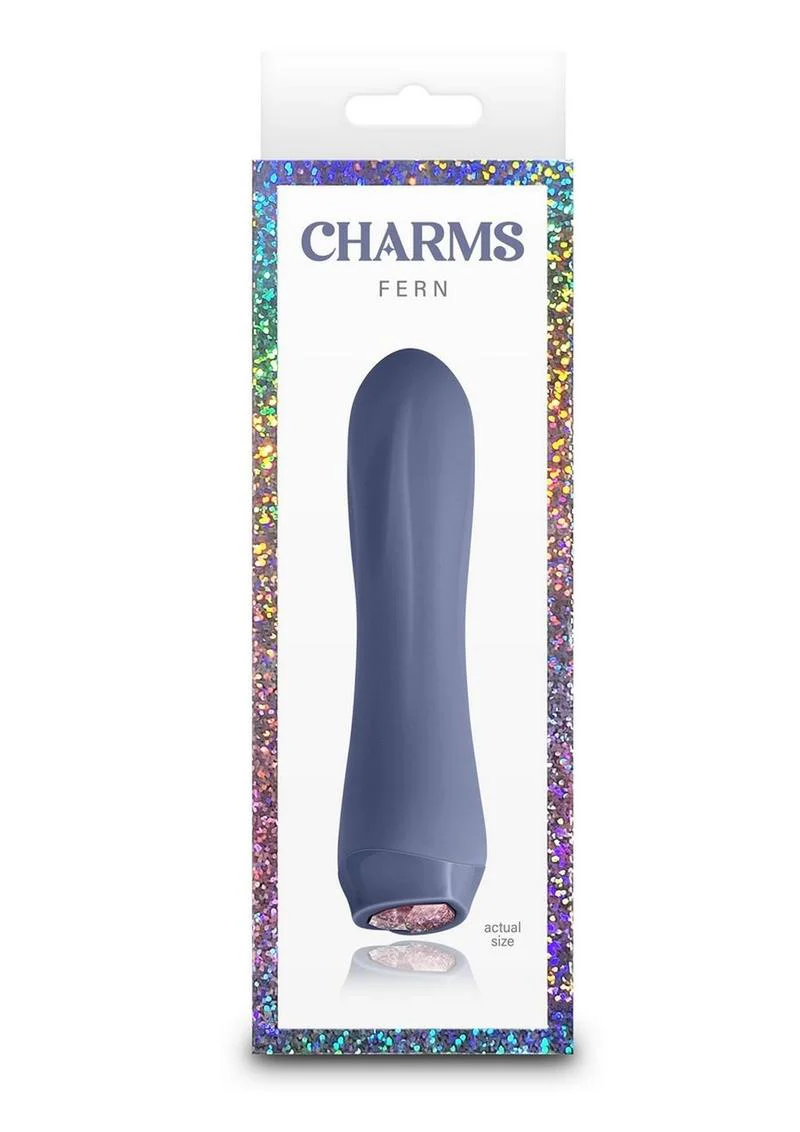 Charms Fern Rechargeable Silicone Mini Vibrator - Image 8