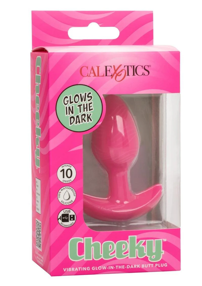 Cheeky Rechargeable Silicone Glow in the Dark Plug - Image 4