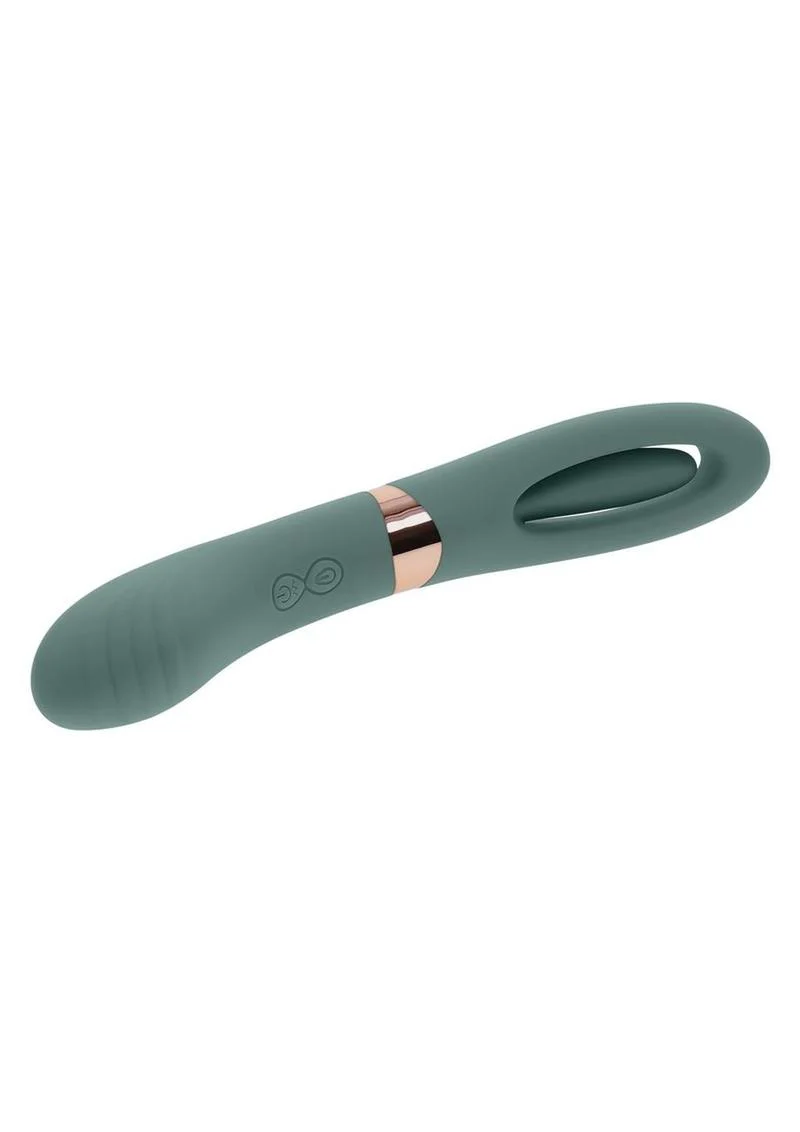 Chick Flick Rechargeable Silicone Dual Vibrator - Image 3
