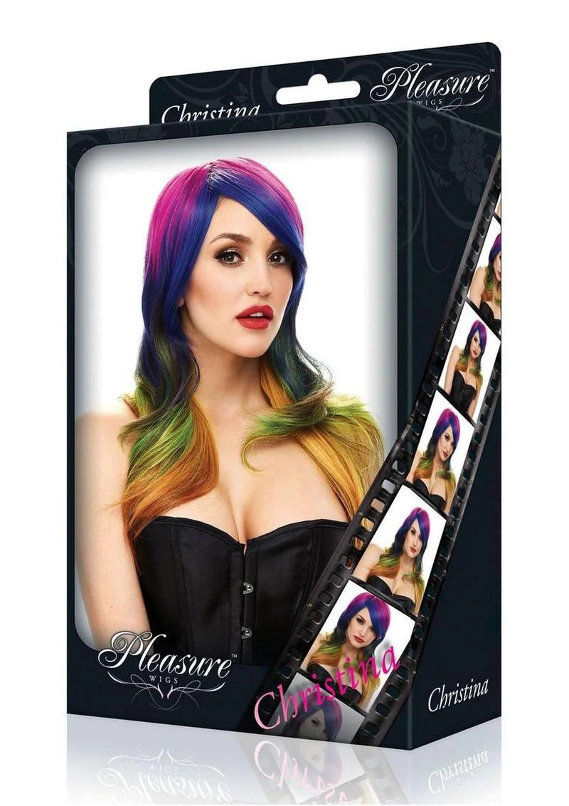 Christina Rainbow Wig - Image 2