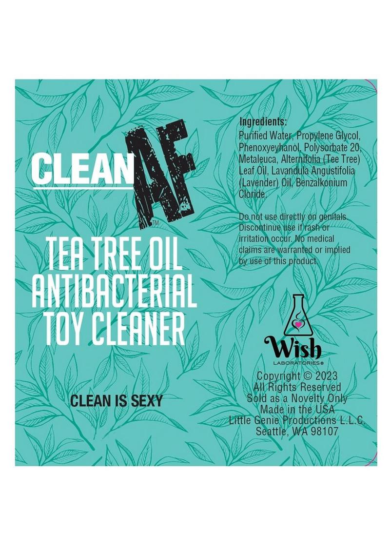 Clean AF Tea Tree Oil Antibacterial Toy Cleaner Spray - Image 2