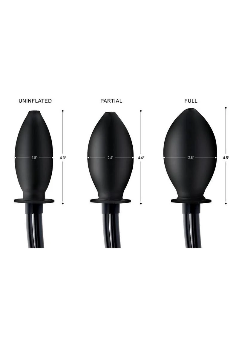 Clean Stream Inflatable Enema Plug Premium Silicone - Image 3