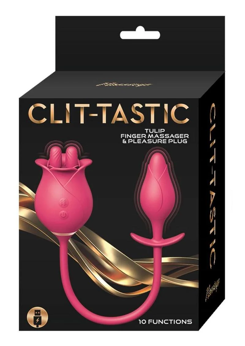 Clit-Tastic Tulip Finger Massager And Pleasure Plug - Image 8