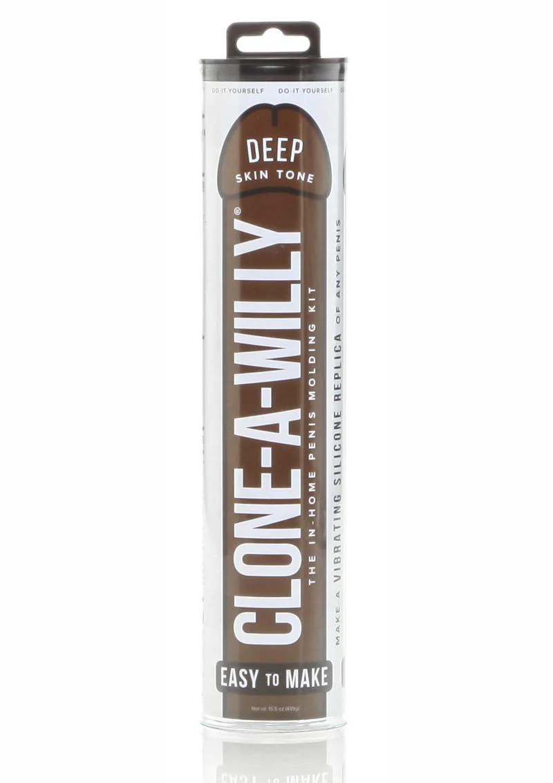 Clone A Willy Deep Skin Tone Silicone Dildo Molding with Vibrator - Image 2