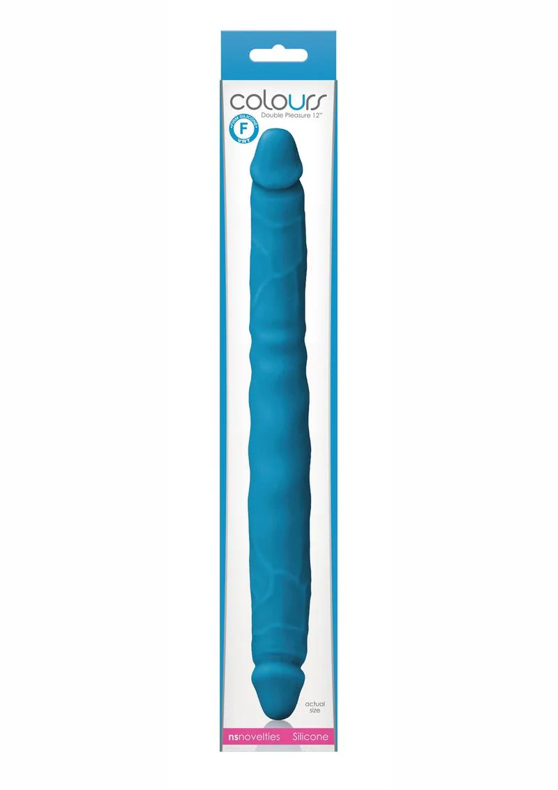 Colours Double Pleasures Silicone Double Dildo - Image 3