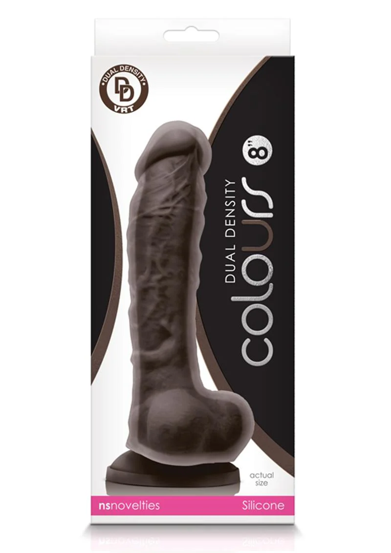 Colours Dual Density Silicone Dildo - Image 21