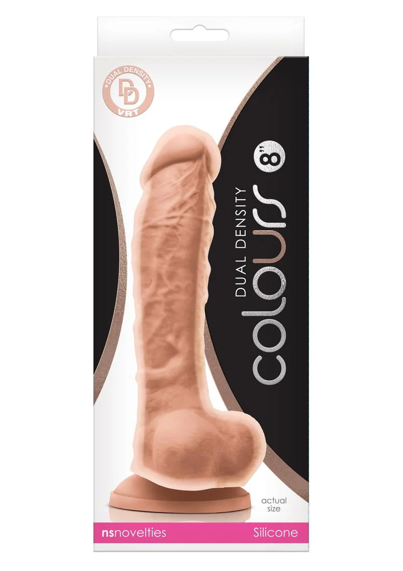 Colours Dual Density Silicone Dildo - Image 24
