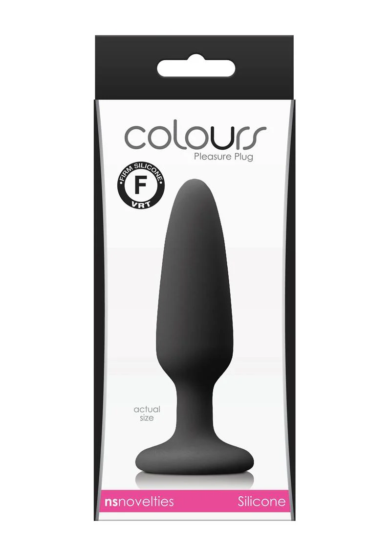 Colours Pleasure Plug Small Silicone Butt Plug - Image 3
