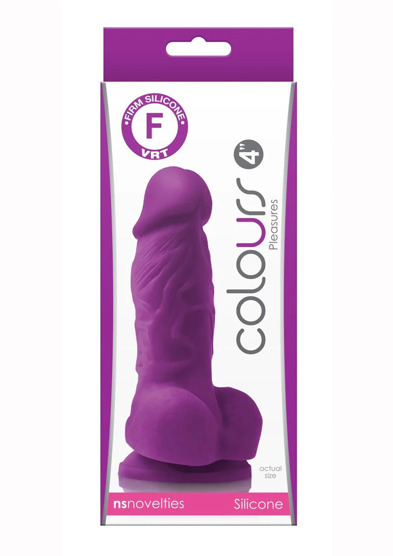 Colours Pleasures Realistic Textured Silicone Dildo - Image 4