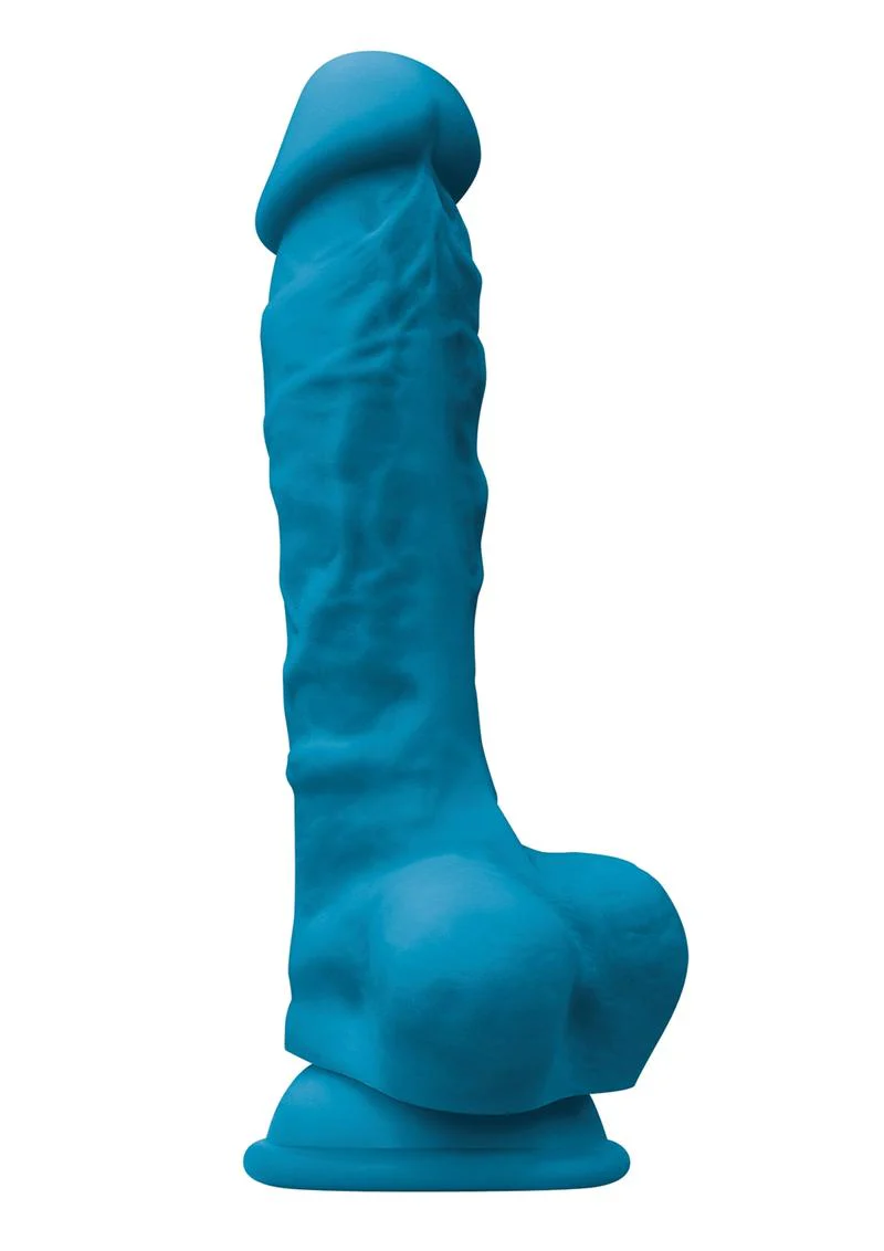 Colours Pleasures Realistic Textured Silicone Dildo - Image 5