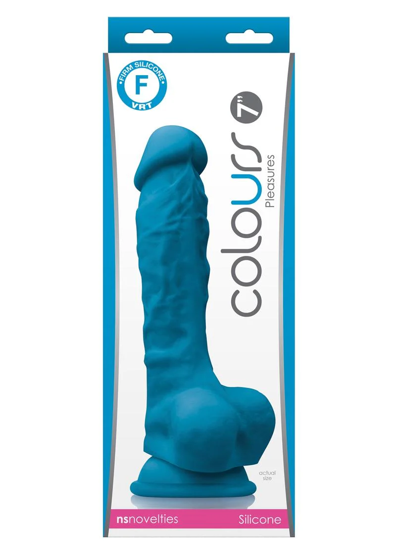 Colours Pleasures Realistic Textured Silicone Dildo - Image 6