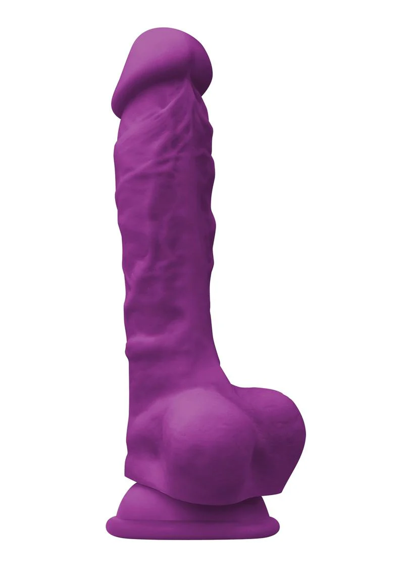 Colours Pleasures Realistic Textured Silicone Dildo - Image 7