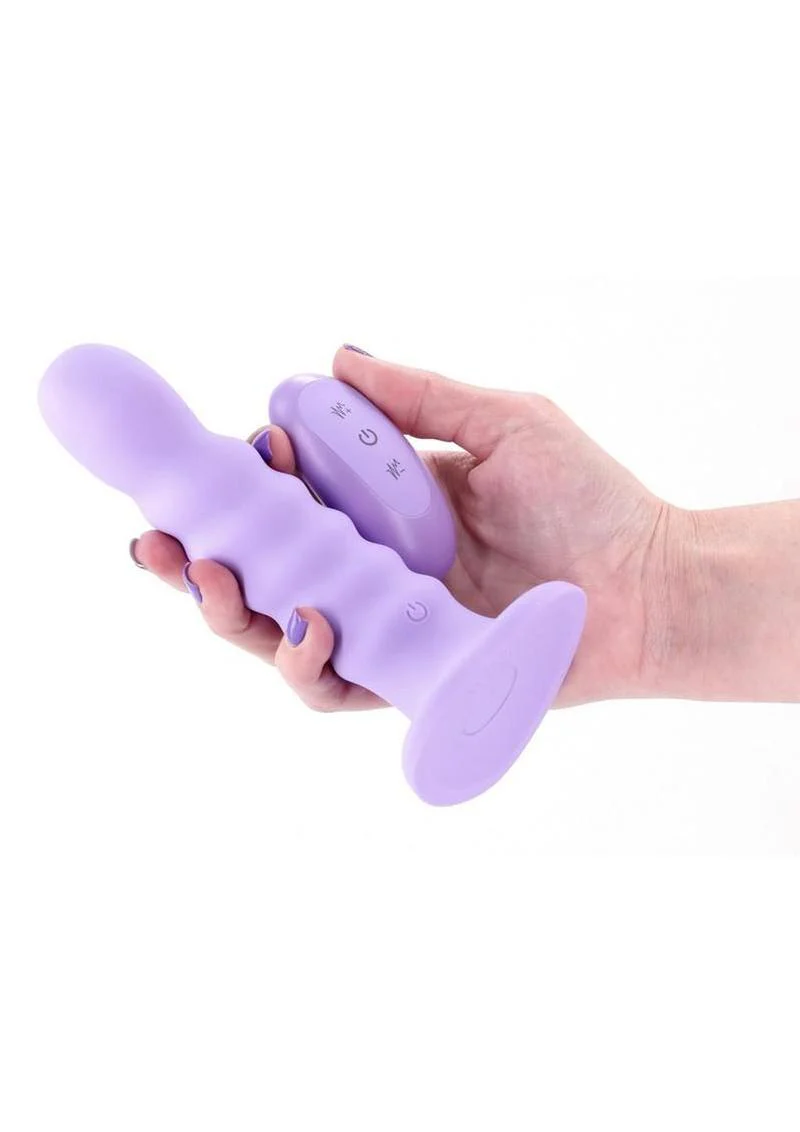 Colours Ribbed Vibrating Dildo - Image 8