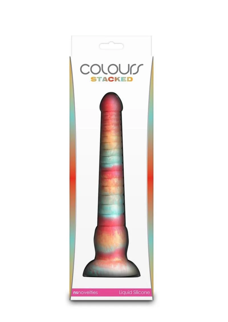 Colours Stacked Waterproof And Premium Silicone Dildo - Image 13