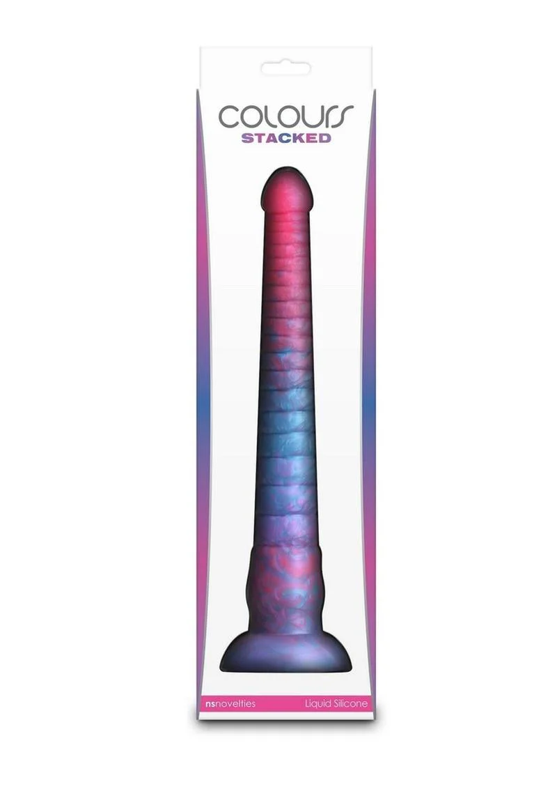 Colours Stacked Waterproof And Premium Silicone Dildo - Image 14