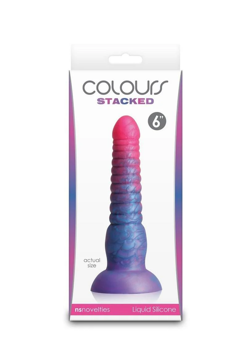 Colours Stacked Waterproof And Premium Silicone Dildo - Image 15