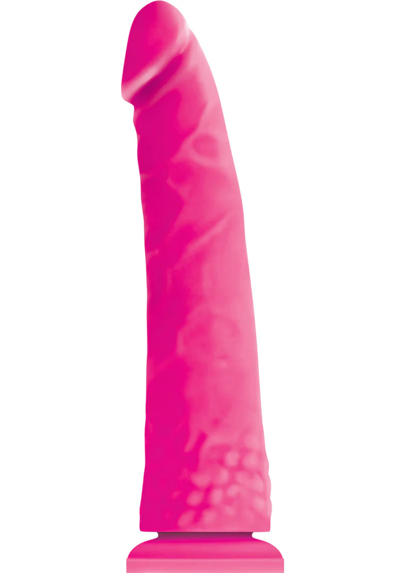 Colours Thin Beginner-Friendly Silicone Dildo With Suction-Cup Bas - Image 2