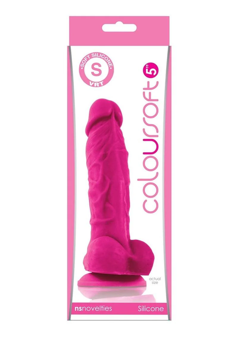 ColourSoft Silicone Dildo With Realistic And Harness Compatible - Image 10
