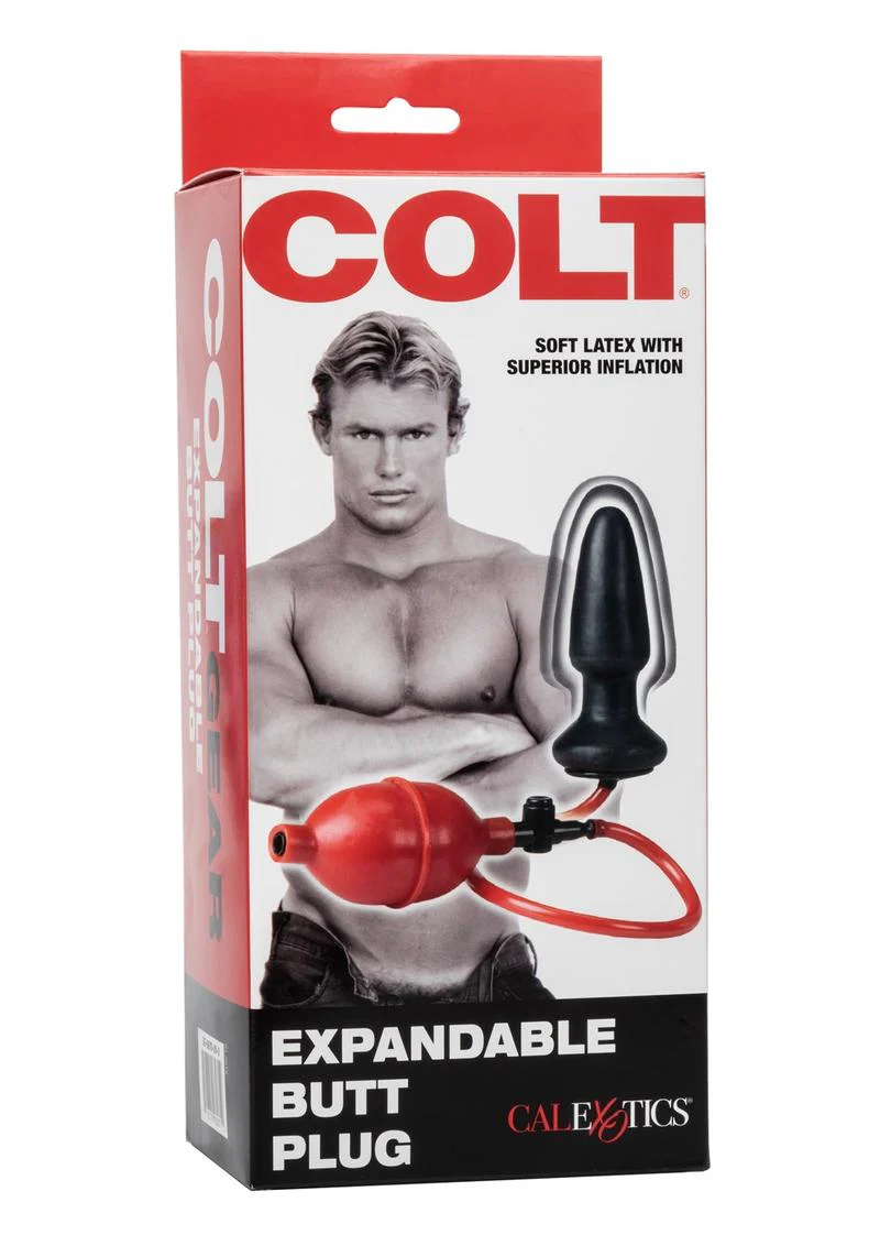 COLT Expandable Butt Plug Soft Latex - Image 4