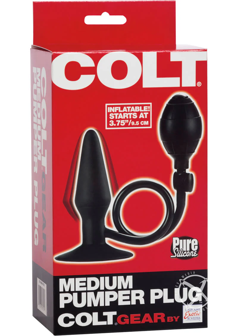 COLT Medium Pumper Inflatable Silicone Butt Plug - Image 4