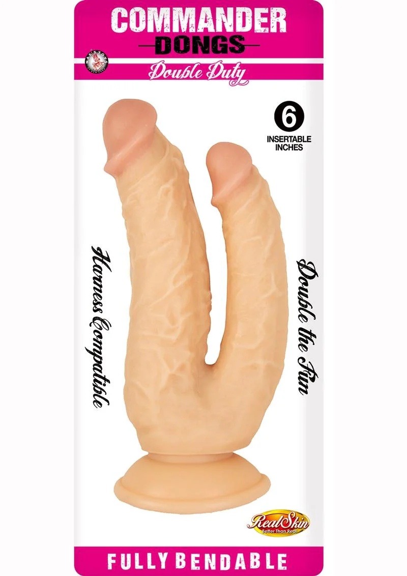 Commander Dongs Double Duty Fully Bendable Dildo - Image 2