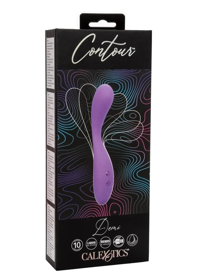 Contour Demi Rechargeable Silicone Vibrator - Image 4