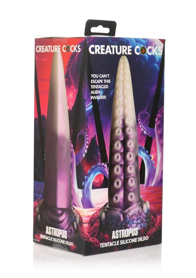 Creature Cocks Astropus Tentacle Silicone Dildo - Image 4