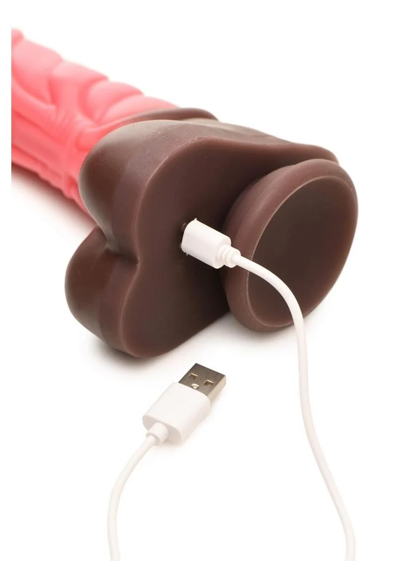 Creature Cocks Deluxe Centaur Thrusting and Vibrating Silicone Dildo - Image 3