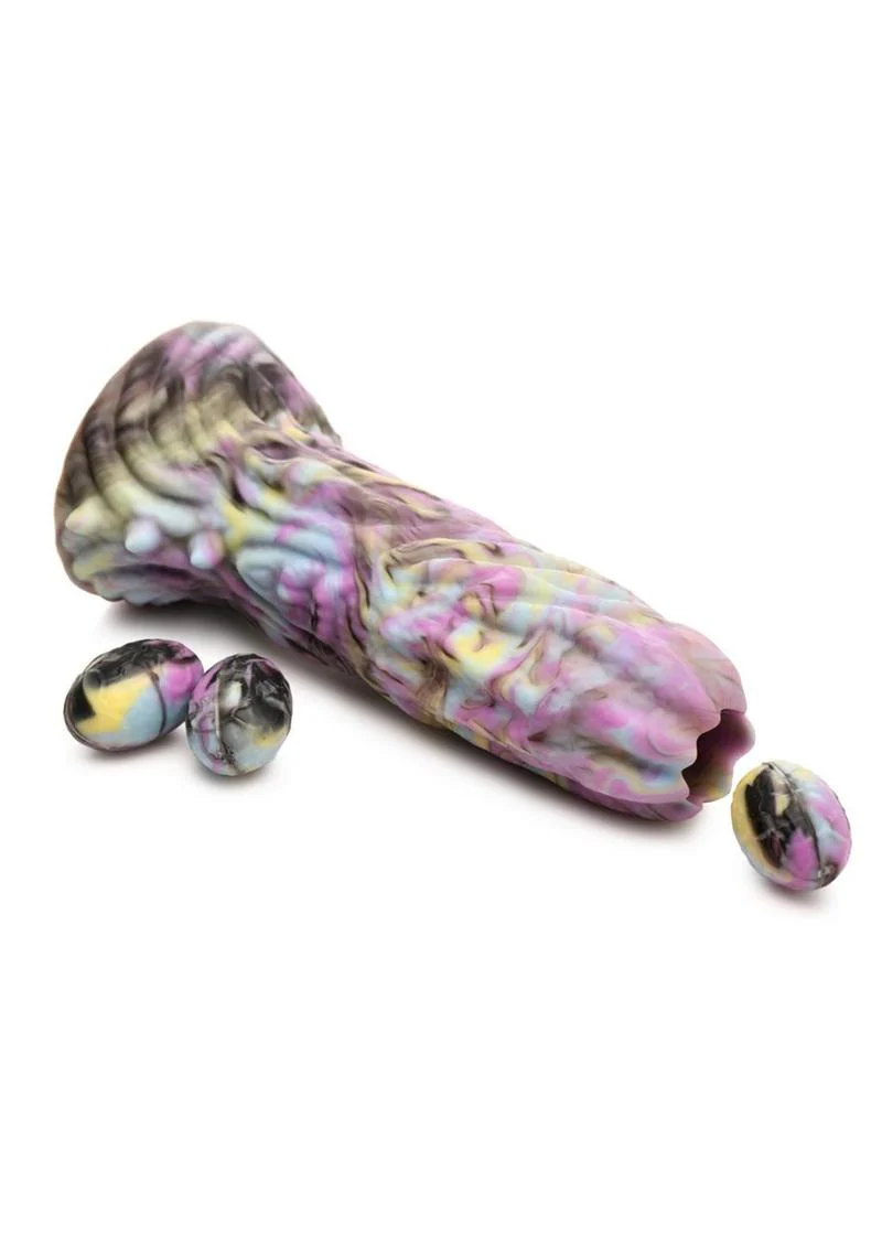 Creature Cocks Dragon Spawn Silicone Dildo With Eggs - Image 2