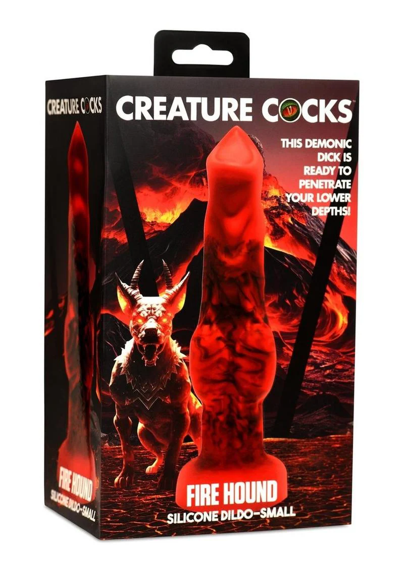 Creature Cocks Fire Hound Silicone Ideal Dildo - Image 10