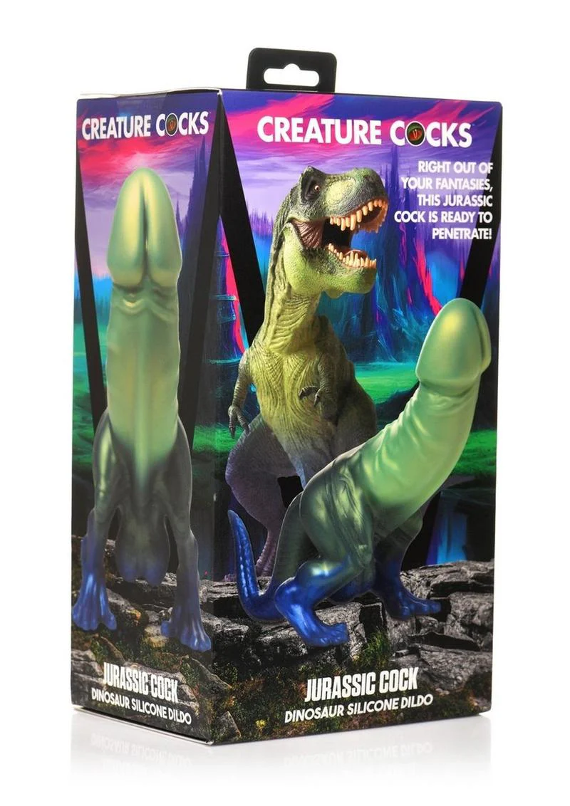 Creature Cocks Jurassic Cock Dinosaur Silicone Dildo - Image 4