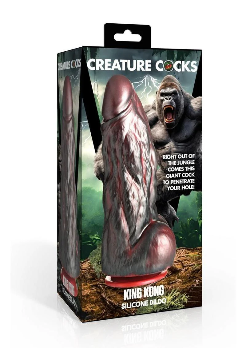 Creature Cocks King Kong Realistic Textured And Silicone Dildo - Image 4