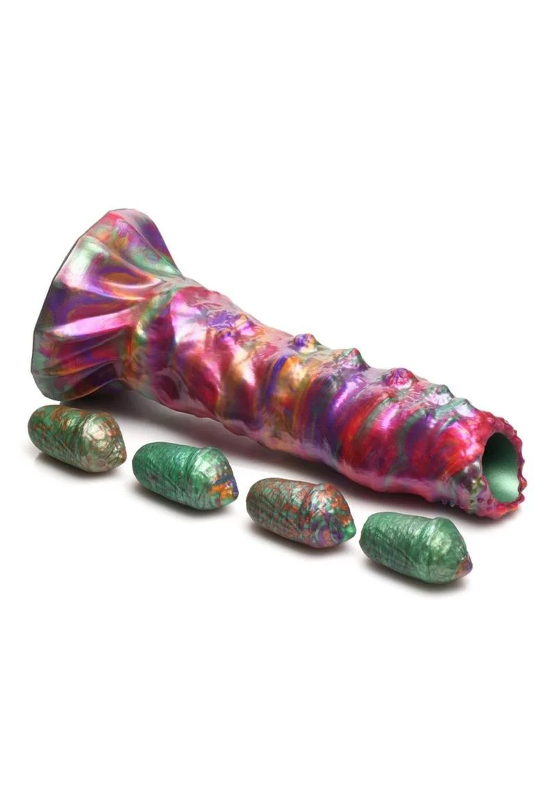 Creature Cocks Larva Ovipositor Dildo with Eggs - Image 2