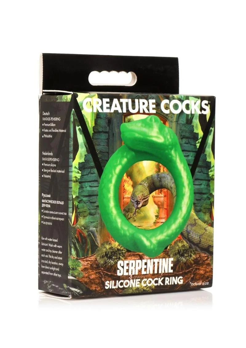 Creature Cocks Serpentine Premium Silicone Cock Ring - Image 4