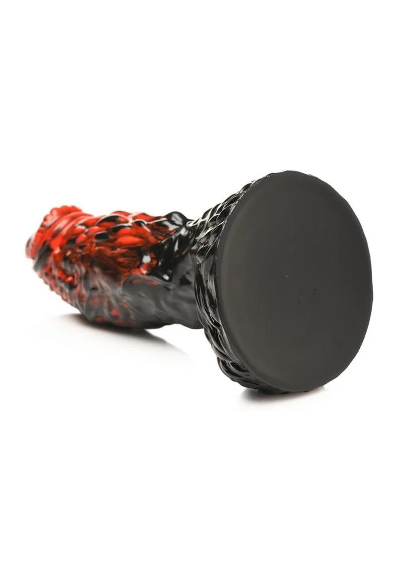 Creature Cocks Vulcan Silicone Dildo with Fiery Demonic Desire - Image 3