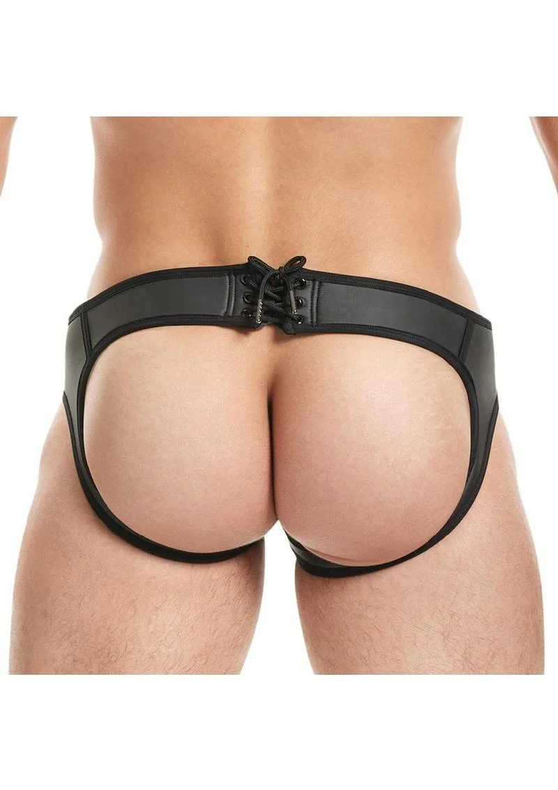 Cruze Men's Low Rise Neoprene Lace Up Jock Sporty Edge Meets - Image 2