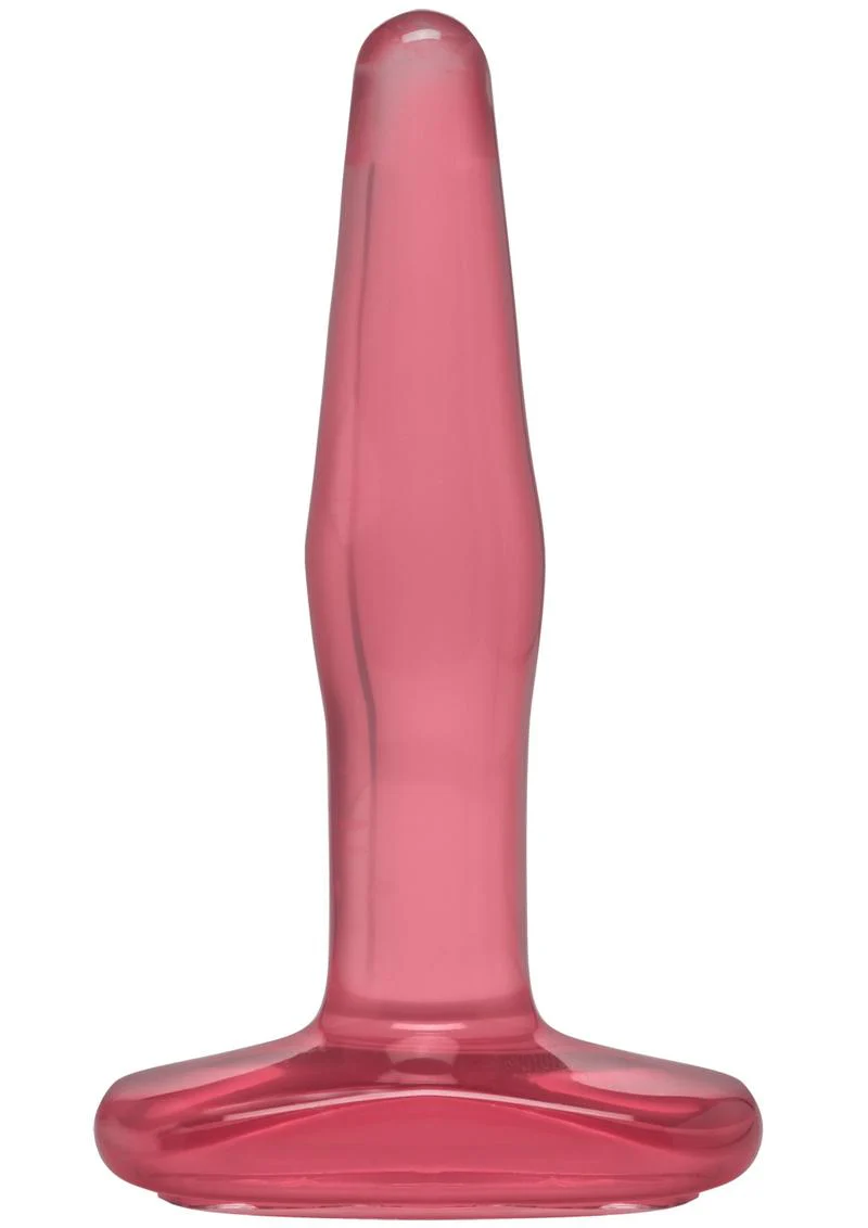 Crystal Jellies Butt Plug Clear Silicone - Image 2