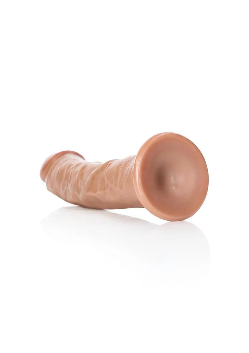 Curved Realistic Dildo with Suction Cup By Realrock - Image 17