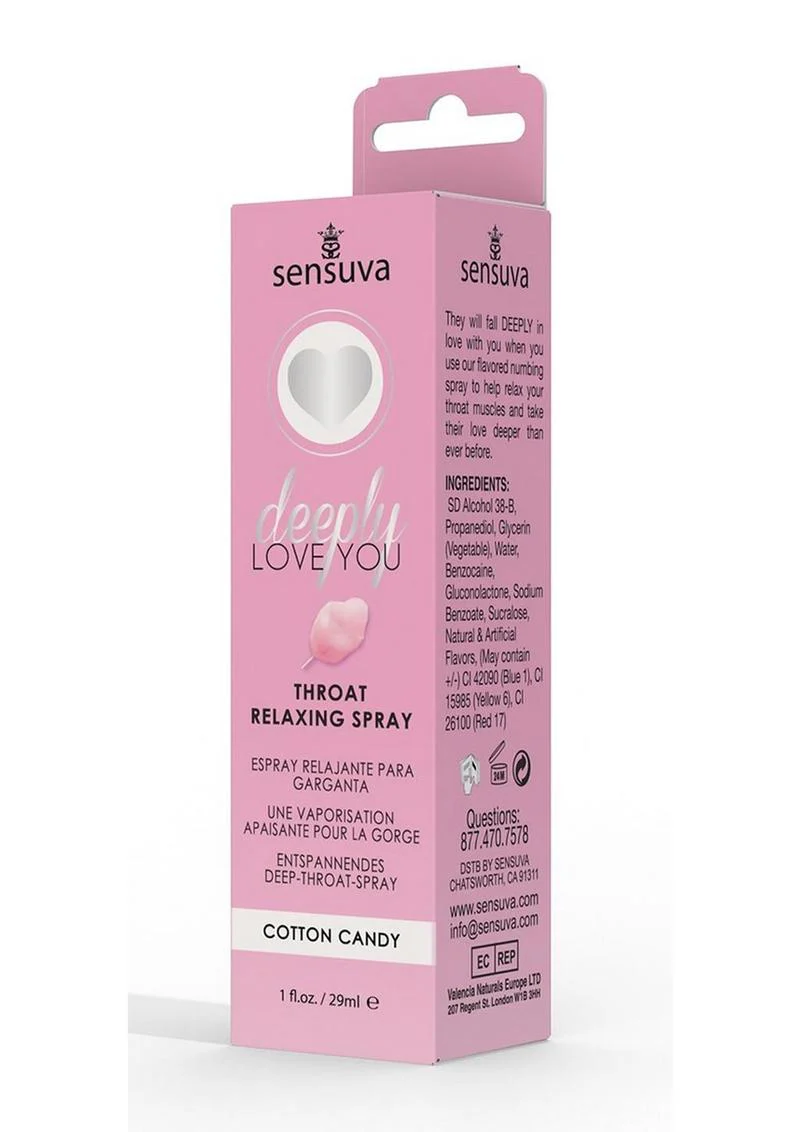 Deeply Love You Throat Relaxing Spray Cotton Candy Flavor - Image 2