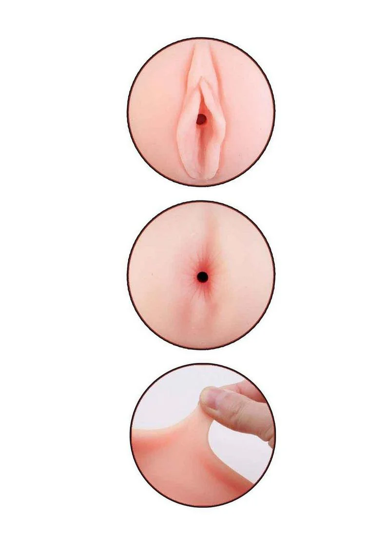 Delite Two Ways Handheld Masturbator Tight Ass And Warm Pussy - Image 3