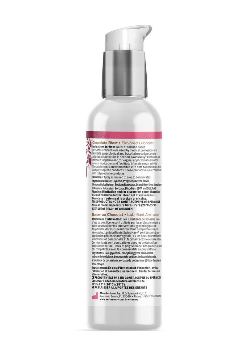 Desire by Swiss Navy Chocolate Kiss Flavored Lubricant - Image 2