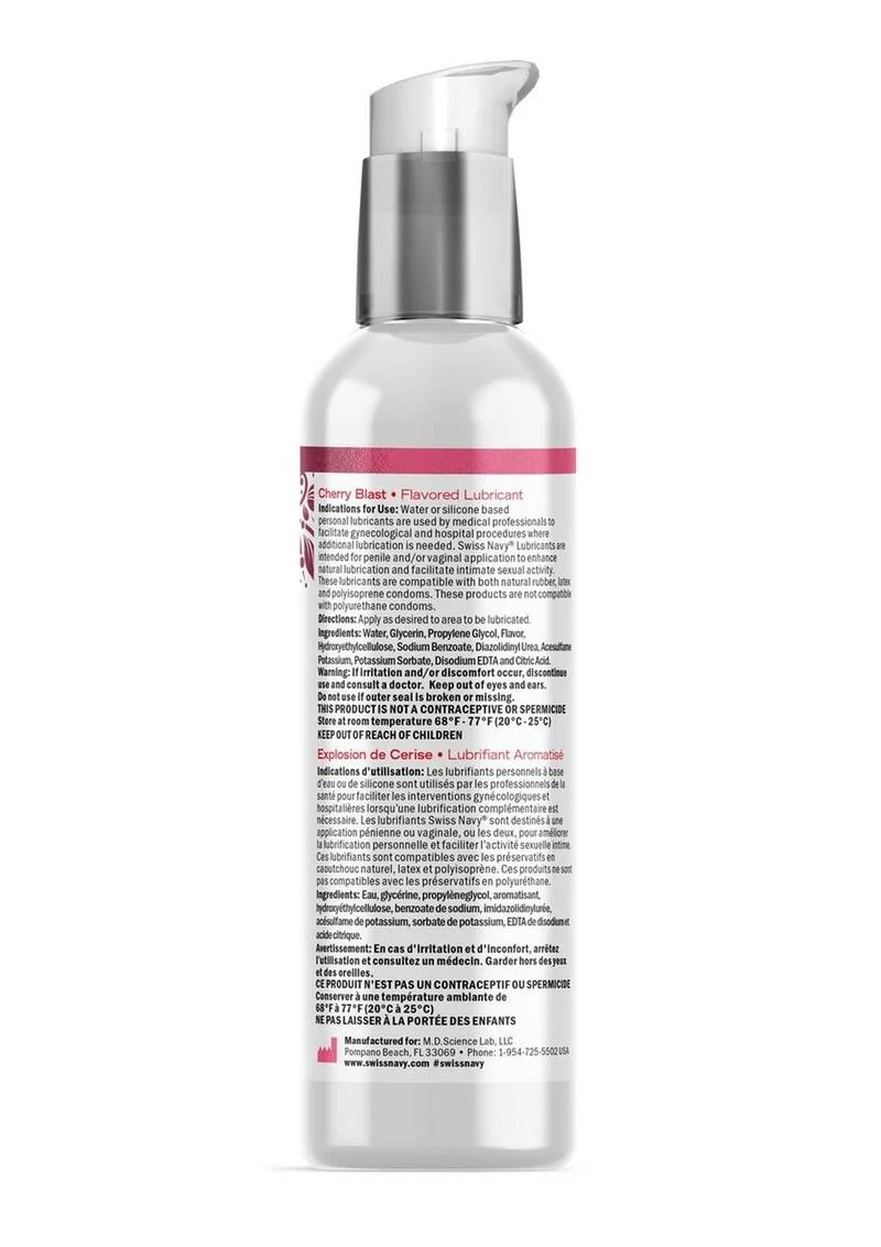 Desire Cherry Blast Flavored Lubricant - Image 2