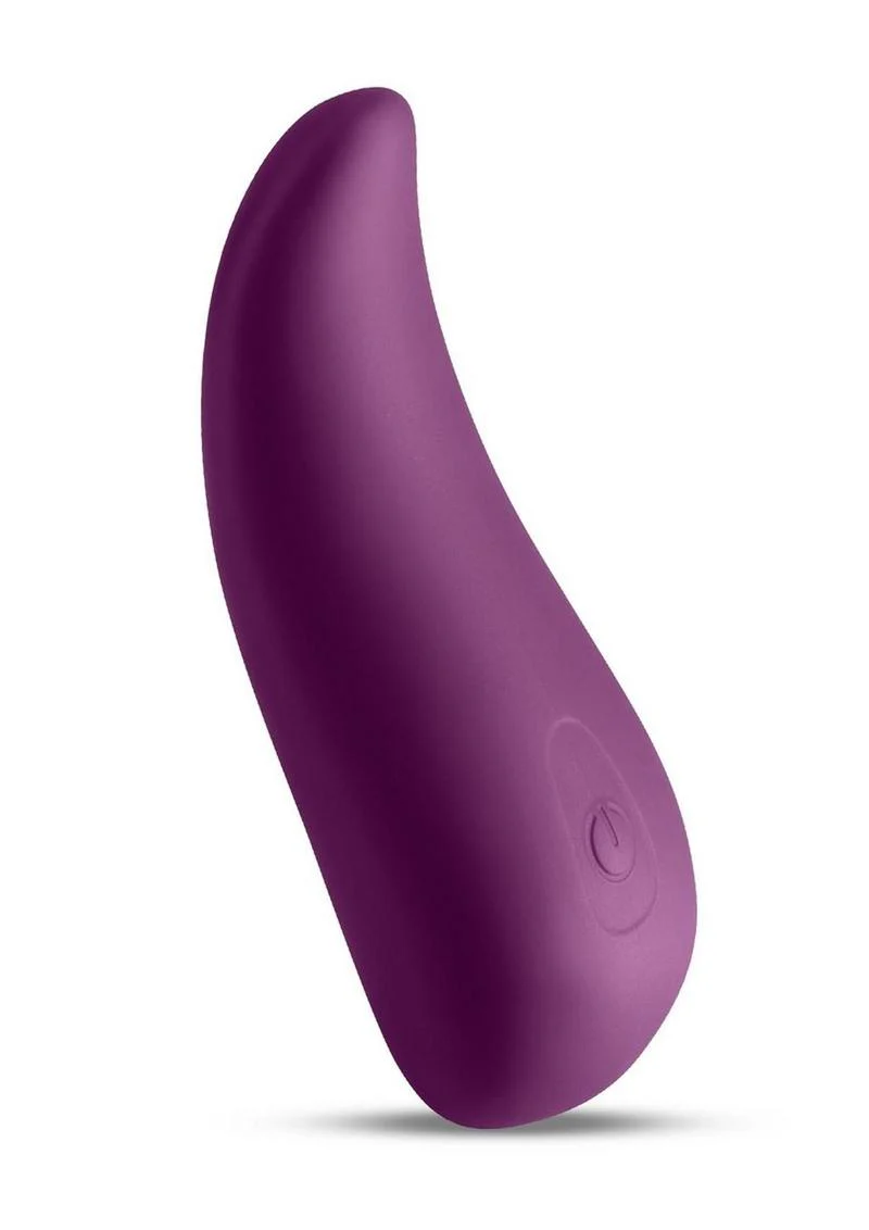 Desire Kama Rechargeable Silicone Vibrator Elegant Curved Design - Image 3