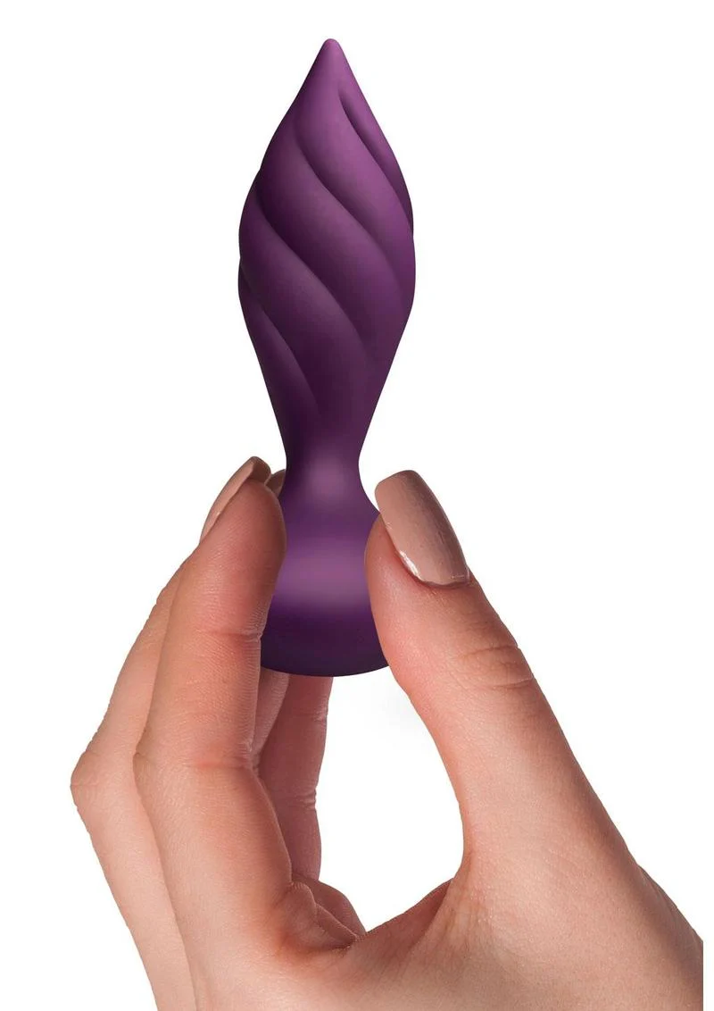 Desire Petite Sensations Rechargeable Silicone Anal Plug With Remote - Image 6